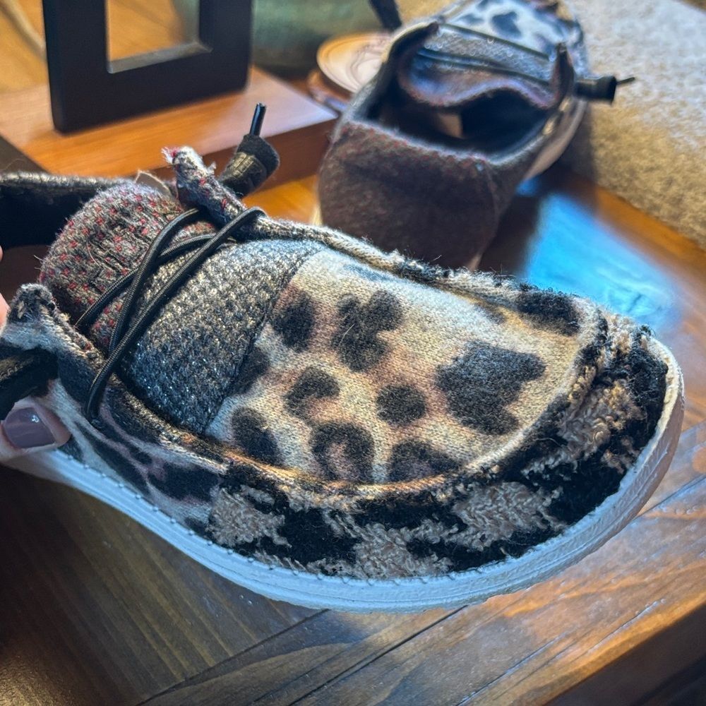 Wendy Patchwork Java Hey Dudes Leopard Print - image 3